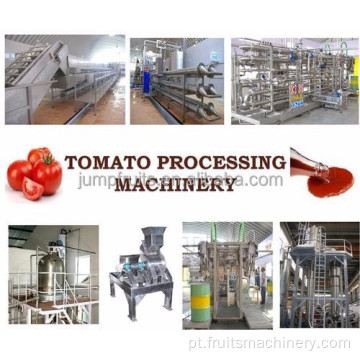 Equipamento completo de pasta de tomate enlatado